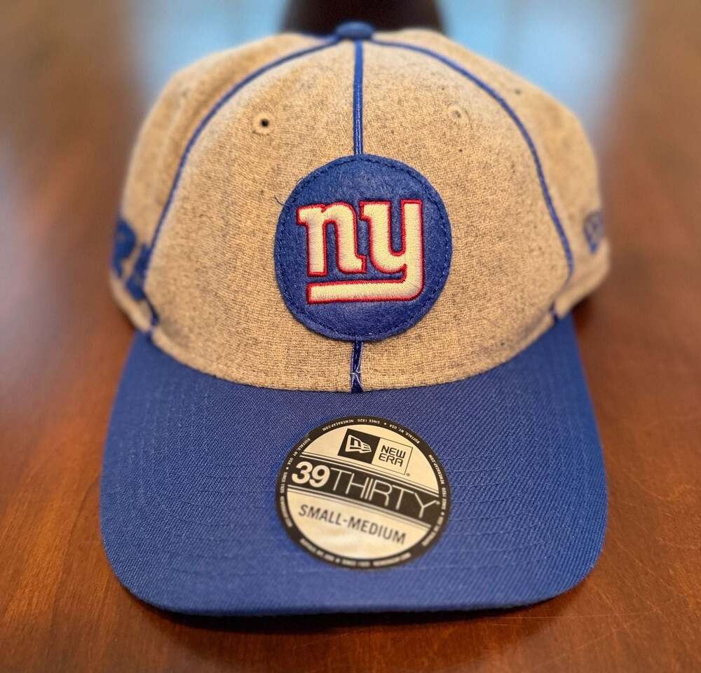 New Era New York Giants 39THIRTY NFL 100th Anniversary Sideline Flex Fit Hat